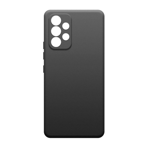 Накладка силиконовая BoraSCO Microfiber Case Samsung Galaxy A53 Black фото 