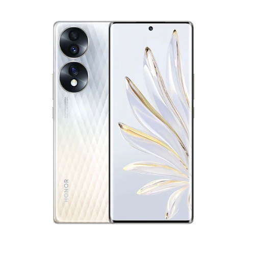 Телефон Honor 70 5G 256Gb Ram 12Gb Crystal Silver фото 