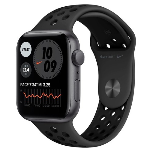 Умные часы Apple Watch Series 4 40mm A1977 Aluminum Case with Nike Sport Band Black фото 