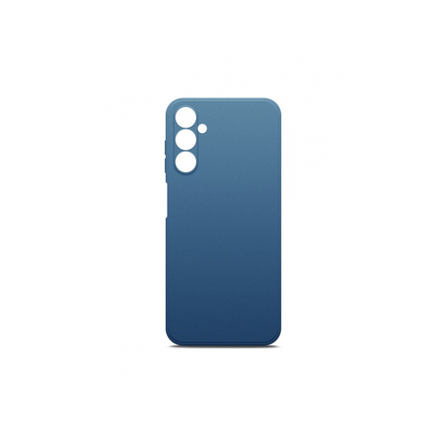 Накладка силиконовая BoraSCO Microfiber Case Samsung Galaxy A24 Blue фото 