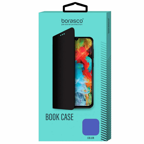 Чехол-книжка Borasco Book Case Xiaomi Redmi Note 13 Pro+ Blue фото 