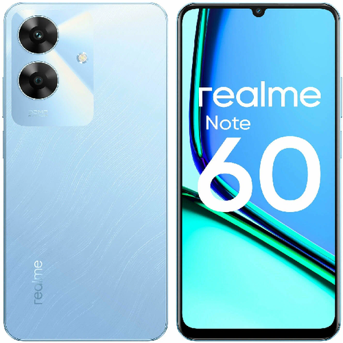 Телефон Realme RMX3933 Note 60 128Gb Ram 4Gb Voyage Blue фото 