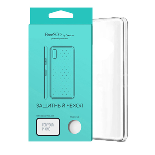 Накладка силиконовая BoraSCO Xiaomi Redmi Note 11/11s  Clear фото 