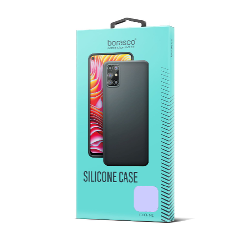 Накладка силиконовая BoraSCO Silicone Case Samsung S23 Lavander фото 