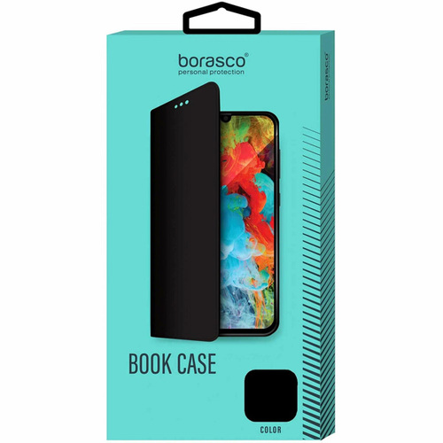 Чехол-книжка Borasco Book Case Xiaomi Redmi 13C Black фото 