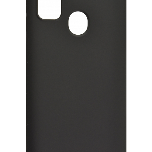 Накладка силиконовая BoraSCO Microfiber Case Samsung Galaxy A21s Black фото 