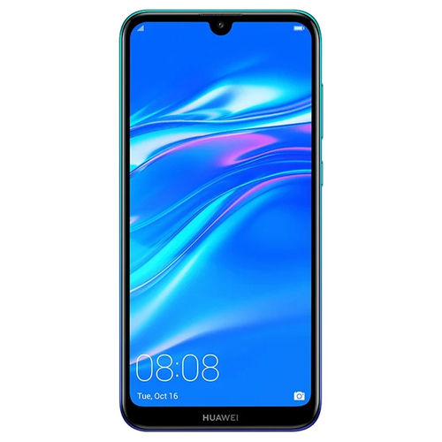 Телефон Huawei Y7 2019 Aurora Blue фото 