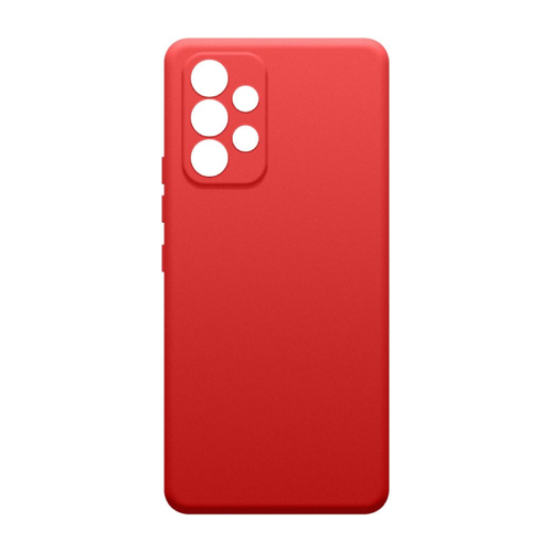 Накладка силиконовая BoraSCO Microfiber Case Samsung Galaxy A53 Red фото 